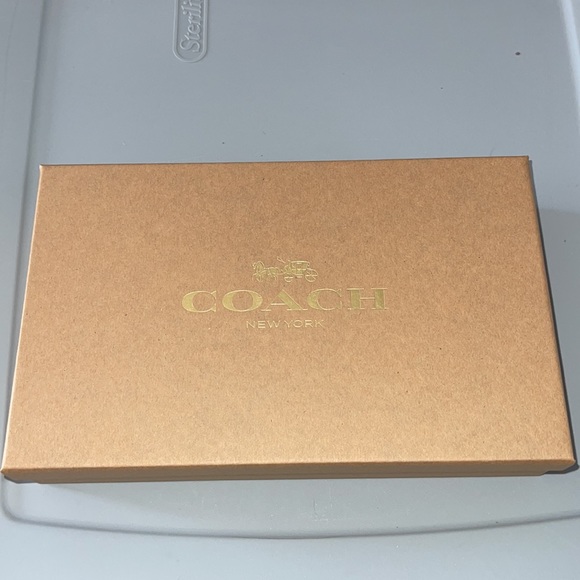 Coach Boxed Corner Zip Wristlet - Picture 3 of 9